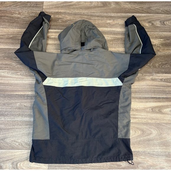 VINTAGE COLUMBIA BOULDER RIDGE 3 IN 1 JACKET MENS SIZE M GREEN BLACK *READ* - Picture 5 of 12